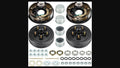 Aeagle AEBRD002-Q2 5-on-5 Trailer Brake Drum Kit Pair for 3,500-lb Axle
