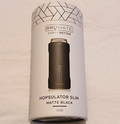BrüMate Hopsulator Slim 12oz Can Cooler Stainless Steel Insulated Matte Black