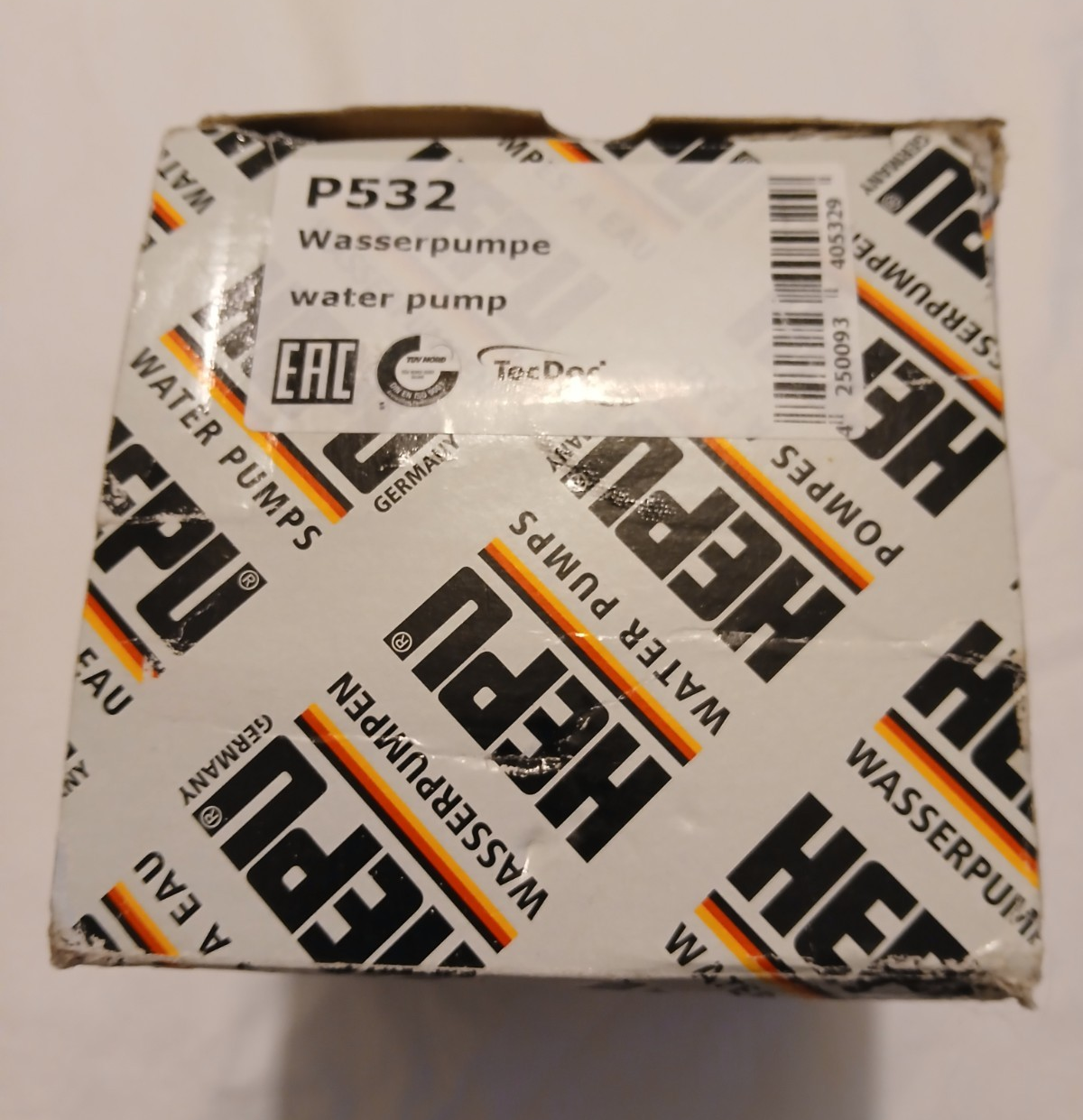 HEPU P532 Water Pump VW Vanagon 1.9L 2.1L 025121010C 025121010CX
