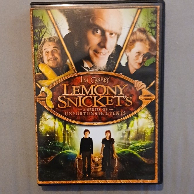 Paramount Lemony Snicket's Unfortunate Events DVD PG Jim Carrey